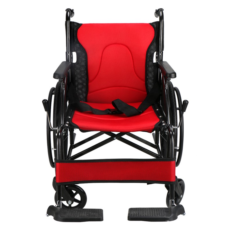 FZK-2500 铝合金中轮折背轮椅