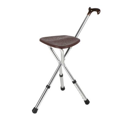 FZK-2029 铝合金带椅拐杖